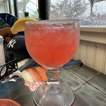 Delicias Cafe - Strawberry margarita - Mexican Near Me - Albuquerque, New Mexico