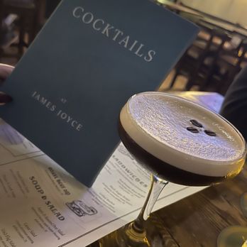 The James Joyce Irish Pub & Restaurant - espresso martini - Irish Pub Near Me - Baltimore, Maryland