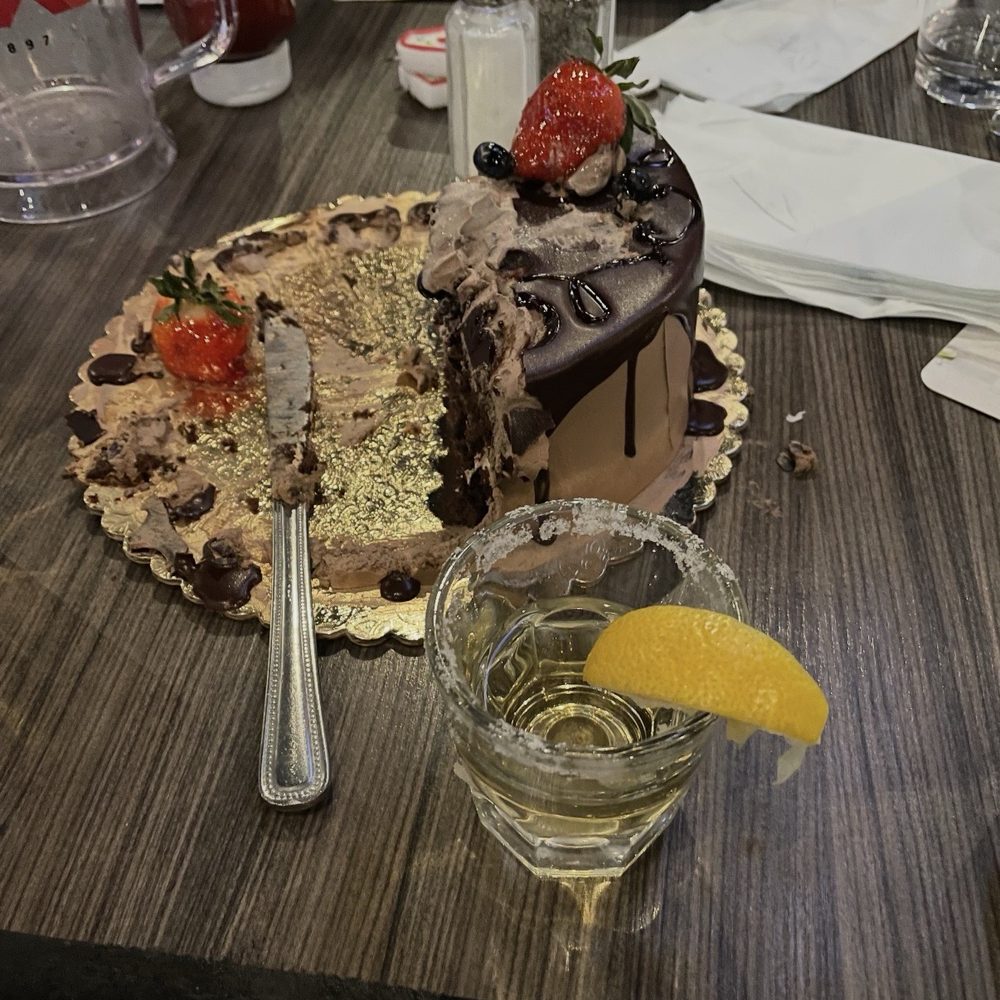 Cake at griffins we brought
