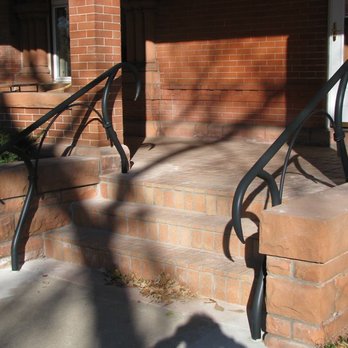 Metal 2 Sculpture - Powder coated steel hand rail - Metal Fabricators Near Me - Arvada, Colorado Metal 2 Sculpture - Powder coated steel hand rail - Metal Fabricators Near Me - Arvada, Colorado