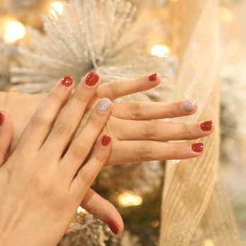 River Nails and Spa - Christmas nails, dipping powder by Melinda - Nail Salons Near Me - Great Falls, Virginia River Nails and Spa - Christmas nails, dipping powder by Melinda - Nail Salons Near Me - Great Falls, Virginia