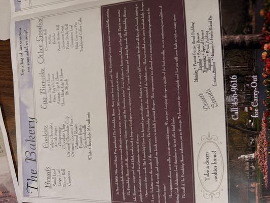 Menu photo 2 Friendship House Wamego, KS