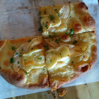 The Norbert - Pear and brie flat bread - Tapas/Small Plates Near Me - West Bend, Wisconsin The Norbert - Pear and brie flat bread - Tapas/Small Plates Near Me - West Bend, Wisconsin
