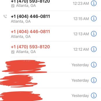 Enterprise Rent-A-Car - calls all night causing fiancé and I to be woken up because tow trucks couldn't take the vehicle being that info matches - Car Rental Near Me - Conyers, Georgia