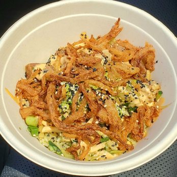 Cali - Brandon - Hot & Crunchy Tuna with Coconut Avocado Rice - Yum! - New American Near Me - Riverview, Florida