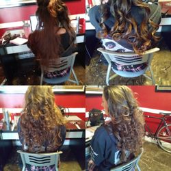 Salon Serode - These curls lasted 2 DAYS. 2. this was a house call so she could get packed up to go to LONDON!!