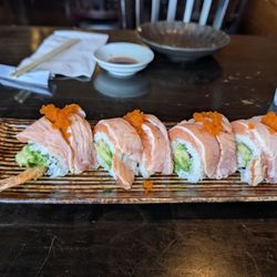 Sakae Sushi - Salmon Fire roll