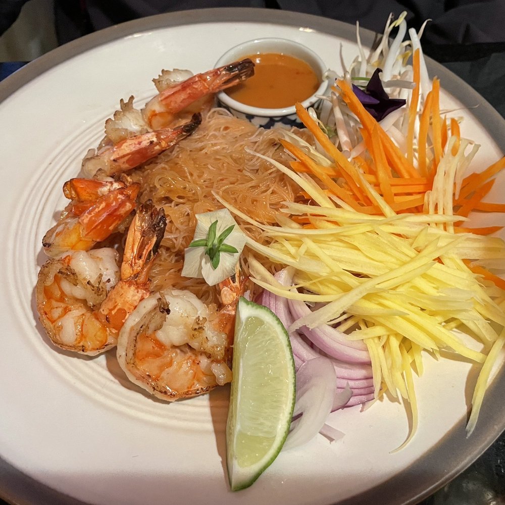 Valla Table - Crispy Shrimp Noodle - Thai Near Me - New York, New York Valla Table - Crispy Shrimp Noodle - Thai Near Me - New York, New York