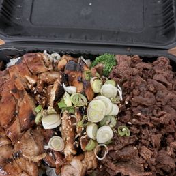 Chicken & Beef Teriyaki Bowl Chicken & Beef Teriyaki Bowl