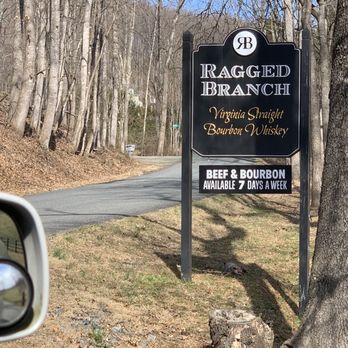 Ragged Branch Distillery - Ragged Branch Distillery Sign caught my attention! Specifically BEEF & BOURBON! - Distilleries Near Me - Charlottesville, Virginia Ragged Branch Distillery - Ragged Branch Distillery Sign caught my attention! Specifically BEEF & BOURBON! - Distilleries Near Me - Charlottesville, Virginia