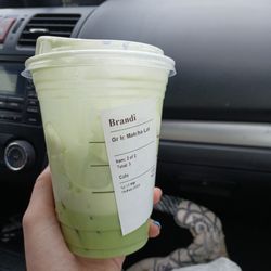 Starbucks - Iced matcha grande