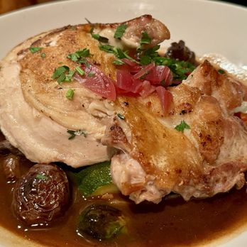 Kula Lodge & Restaurant - Coque au vin (chicken breast) - Breakfast & Brunch Near Me - Kula, Hawaii Kula Lodge & Restaurant - Coque au vin (chicken breast) - Breakfast & Brunch Near Me - Kula, Hawaii