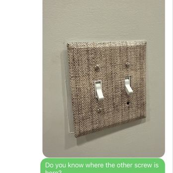 Holy City Installations - Lost screw to my wall plate - TV Mounting Near Me