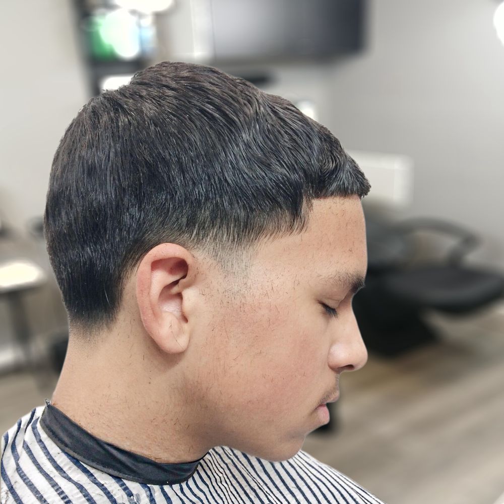 JS Studio Barber Shop Logo