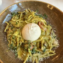 Pasta n' More - Pesto pasta with burrata