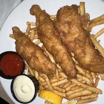 Junction 52 Bar & Grill - Fish and Chips Plate - New American Near Me - Santee, California Junction 52 Bar & Grill - Fish and Chips Plate - New American Near Me - Santee, California