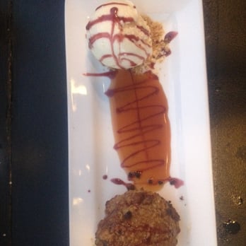 Brickroom - Pear Crisp made to order. Awesome staff. Delicious everything. Perfect. - New American Near Me - Ashland, Oregon