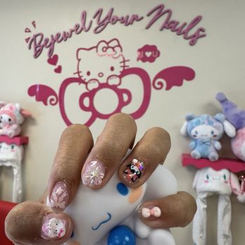Bejewel Your Nails - My finished nails! - Kids Activities Near Me - Honolulu, Hawaii Bejewel Your Nails - My finished nails! - Kids Activities Near Me - Honolulu, Hawaii