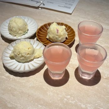 Ryori Lab - Potato salad and pink lemonade - Steakhouses Near Me - Houston, Texas
