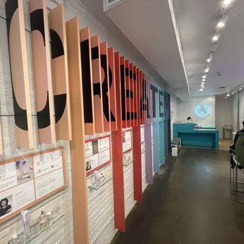 Olfactory NYC - Cool wall design that spells out Created and there's also base scents you can smell to figure out where to start - Perfume Near Me - New York, New York