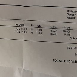 $90 for a barely 10 min exam that was "mandatory" for me to get the Meloxicam (that I could've ordered through chewy)