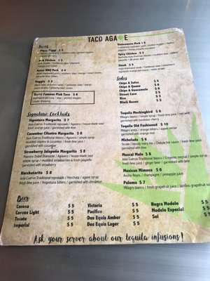 Menu photo 7 Agave Pensacola, FL