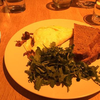 Shaker + Spear - Mushrooms omelette, greens and toast - Seafood Near Me - Seattle, Washington Shaker + Spear - Mushrooms omelette, greens and toast - Seafood Near Me - Seattle, Washington