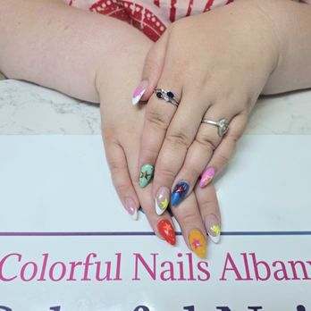 Colorful Nails & Laser - Looking for extra details? Alicia did this beautiful set for a client. - Nail Salons Near Me - Albany, New York Colorful Nails & Laser - Looking for extra details? Alicia did this beautiful set for a client. - Nail Salons Near Me - Albany, New York