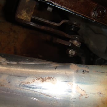 Danny's Truck & Auto - They hammered the brand new exhaust they installed (and I paid for!) vice installed a new piece to clear the shifter arm. - Auto Repair Near Me - Ramona, California Danny's Truck & Auto - They hammered the brand new exhaust they installed (and I paid for!) vice installed a new piece to clear the shifter arm. - Auto Repair Near Me - Ramona, California