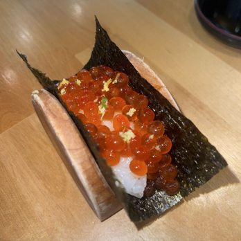 Sugo Hand Roll Bar - Signature Ikura Temaki - Sushi Bars Near Me - Seattle, Washington Sugo Hand Roll Bar - Signature Ikura Temaki - Sushi Bars Near Me - Seattle, Washington