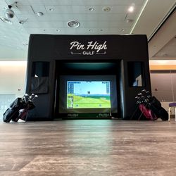 Pin High Golf - Mobile golf simulator rental - Premium