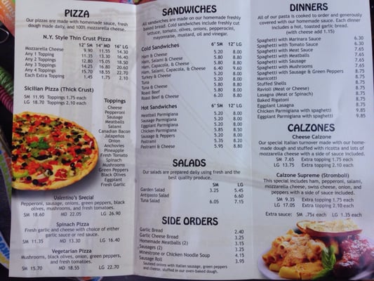 Menu photo 7 Valentino's Pizza Manhattan Beach, CA Menu photo 7 Valentino's Pizza Manhattan Beach, CA