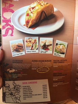 Menu photo 4 Pancake House Angeles City, PAM Menu photo 4 Pancake House Angeles City, PAM