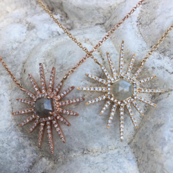 Diamond & Raw Diamond necklaces from JL Rocks