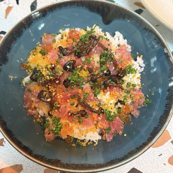 Ethel's Fancy - Yellowfin tuna koshikari rice - New American Near Me - Palo Alto, California Ethel's Fancy - Yellowfin tuna koshikari rice - New American Near Me - Palo Alto, California