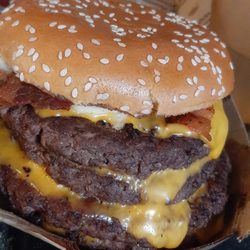 Tripe Quarter Pounder with Cheese