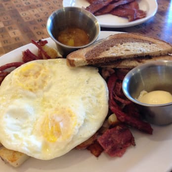 Jelly - Corned beef hash with eggs over medium. Yum :) - Breakfast & Brunch Near Me - Denver, Colorado Jelly - Corned beef hash with eggs over medium. Yum :) - Breakfast & Brunch Near Me - Denver, Colorado