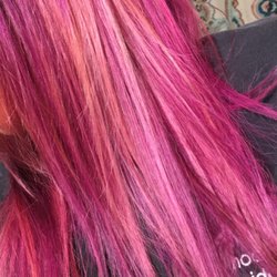 Salon Lofts - Metallic purple and lighter highlights