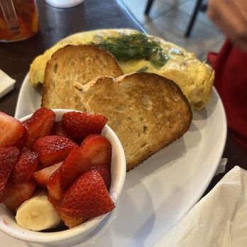 Two Chicks Café - CBD - Under The Sea Omelet - Breakfast & Brunch Near Me - New Orleans, Louisiana Two Chicks Café - CBD - Under The Sea Omelet - Breakfast & Brunch Near Me - New Orleans, Louisiana