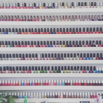 Nail Studio Coronado - Such a huge wall of colors! - Nail Salons Near Me - Coronado, California