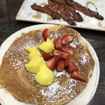 First Watch - Lemon ricotta pancakes and million dollar bacon - oh my!! - Breakfast & Brunch Near Me - Rogers, Arkansas