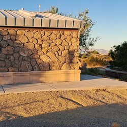 Hualapai Canyon Trailhead - Bathroom has street number clearly posted on the exterior wall