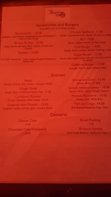 Menu photo 2 Right Spot Restaurant & Bar Washington, DC, DC