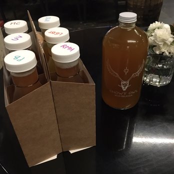 Snowy Owl Kombucha - 6 pack of 12oz and a growler - Kombucha Near Me - Buffalo, New York