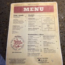 CJ's Restaurant & Bar - Menu ( no poppers )