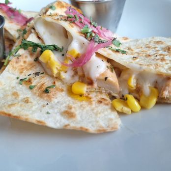 DOSALAS - Close-up of chicken quesadilla...yum! - Latin American Near Me - Vancouver, Washington