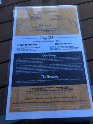 Menu photo 5 Ghost Isle Brewery New Buffalo, MI
