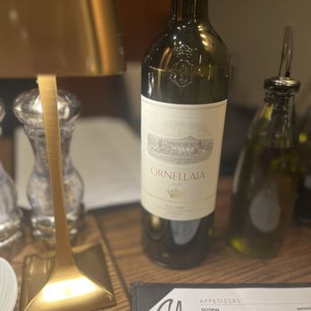 Cafe Aura - Bottle of wine  that should be shared with dinner- not before - Italian Near Me - Manchester, Connecticut