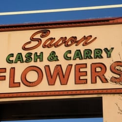 The signage outside the store.