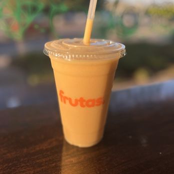 Frutas 100 Natural - 20 oz mango smoothie with coconut milk - Salad Near Me - Bonita, California Frutas 100 Natural - 20 oz mango smoothie with coconut milk - Salad Near Me - Bonita, California